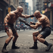 Jerome.C.House (American,1991) Toby Vs.Jo 2025