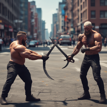 Jerome.C.House (American,1991) Woods Vs.Woodman 2025