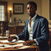 Jerome.C.House (American,1991) Writing 2025