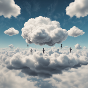 Jerome.C.House (American,1991) Cloud Kingdom 2025