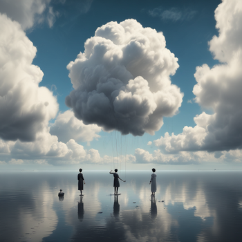 Jerome.C.House (American,1991) Cloud Mannequin II 2025