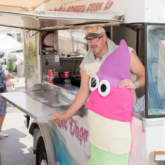 Jerome.C.House (American,1991) Colored Ice Man 2025