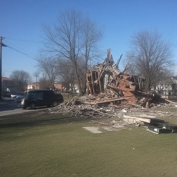 Jerome.C.House (American,1991) Broken Building 2025