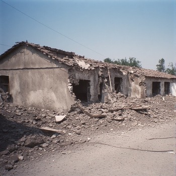 Jerome.C.House (American,1991) Torn Collapsed 2025