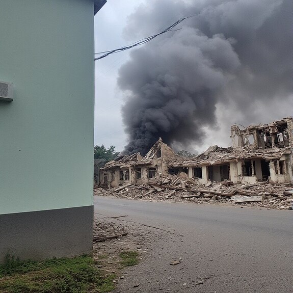 Jerome.C.House (American,1991) Smoked Out 2025