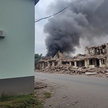 Jerome.C.House (American,1991) Smoked Out 2025