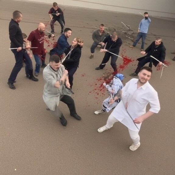 Jerome.C.House (American,1991) Riot 2025