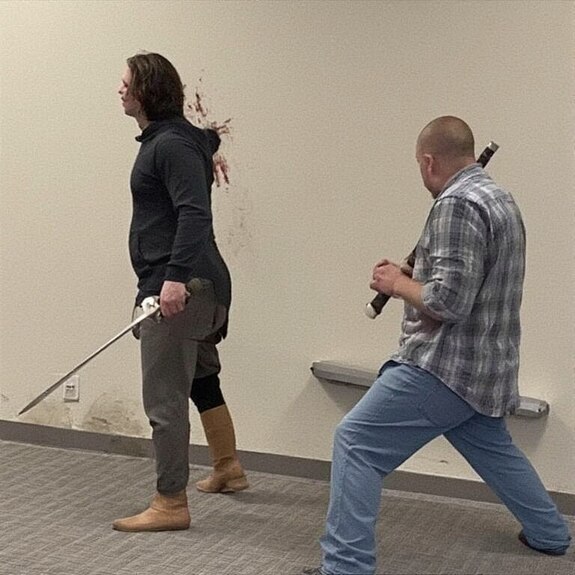 Jerome.C.House (American,1991) Back Stab 2025