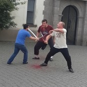 Jerome.C.House (American,1991) Street Fight 2025