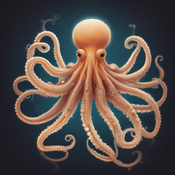 Jerome.C.House (American,1991) Light Octopus 2025