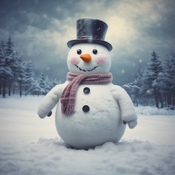 Jerome.C.House (American,1991) Cold Snowman 2025