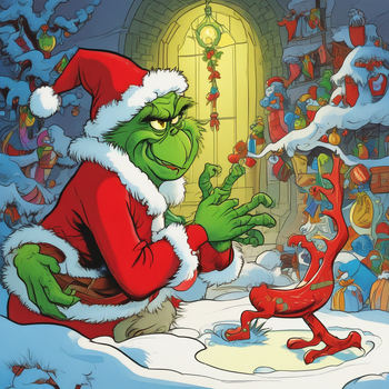Jerome.C.House (American,1991) The Grinch Stole Christmas 2025
