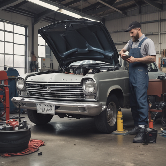 Jerome.C.House (American,1991) Car Maintenance 2025