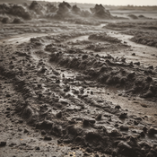 Jerome.C.House (American,1991) Moving mud 2025