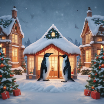 Jerome.C.House (American,1991) Penguin House 2025