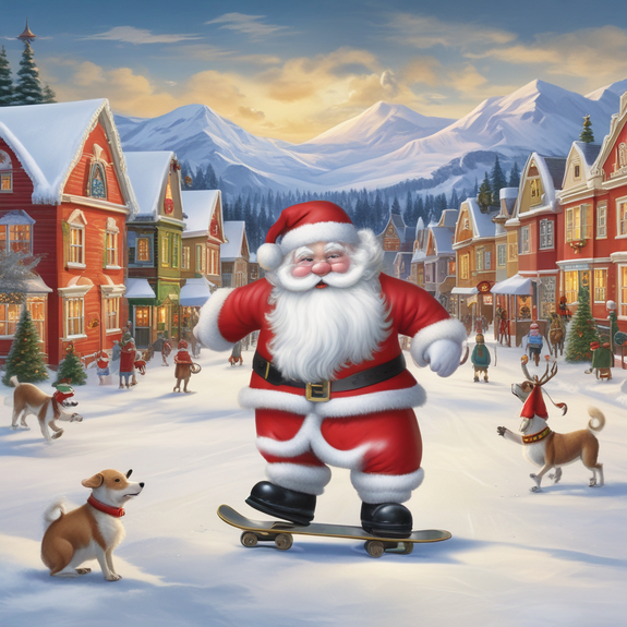 Jerome.C.House (American,1991)  North Pole Skating Rank 2025