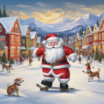 Jerome.C.House (American,1991)  North Pole Skating Rank 2025