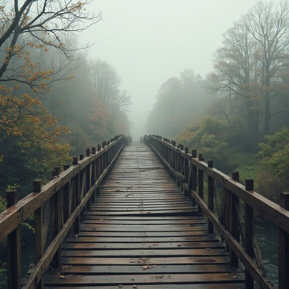 Jerome.C.House (American,1991) Rotted Bridge 2025