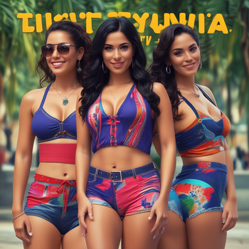 Jerome.C.House (American,1991) Latin Girls TRIXITA TV 2025