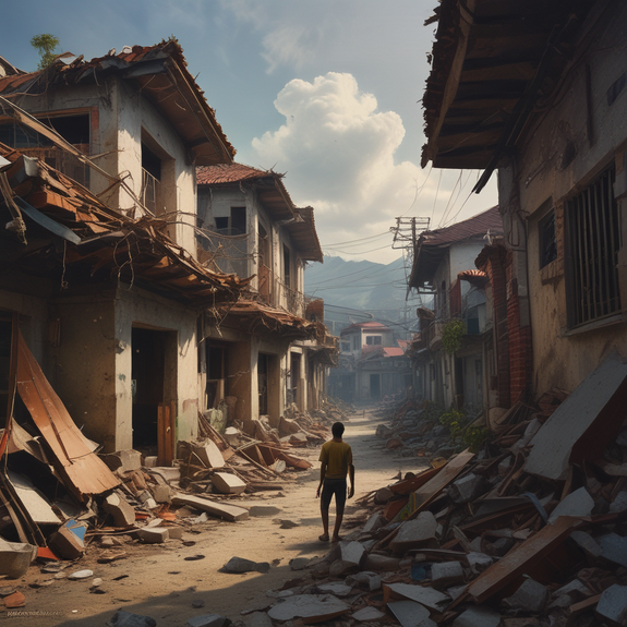 Jerome.C.House (American,1991) Philippines Quake 2025