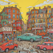 Jerome.C.House (American,1991) Parking Lot 2025