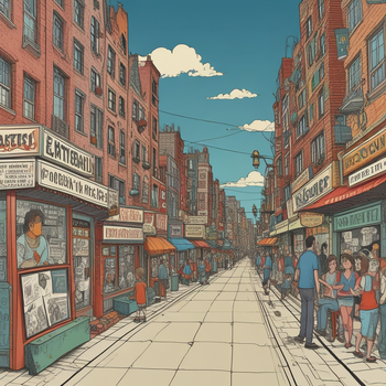 Jerome.C.House (American,1991) Street View 2025