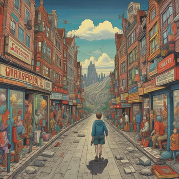 Jerome.C.House (American,1991) Walking Through 2025