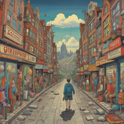 Jerome.C.House (American,1991) Walking Through 2025