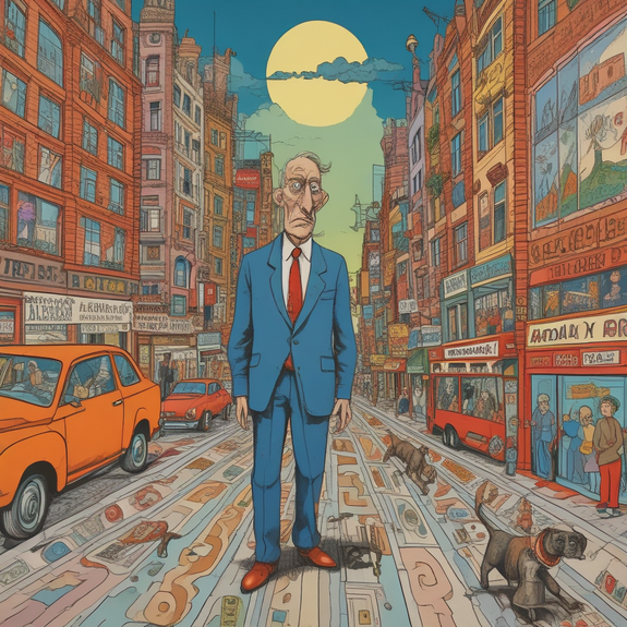 Jerome.C.House (American,1991) Walkway Strolling 2025