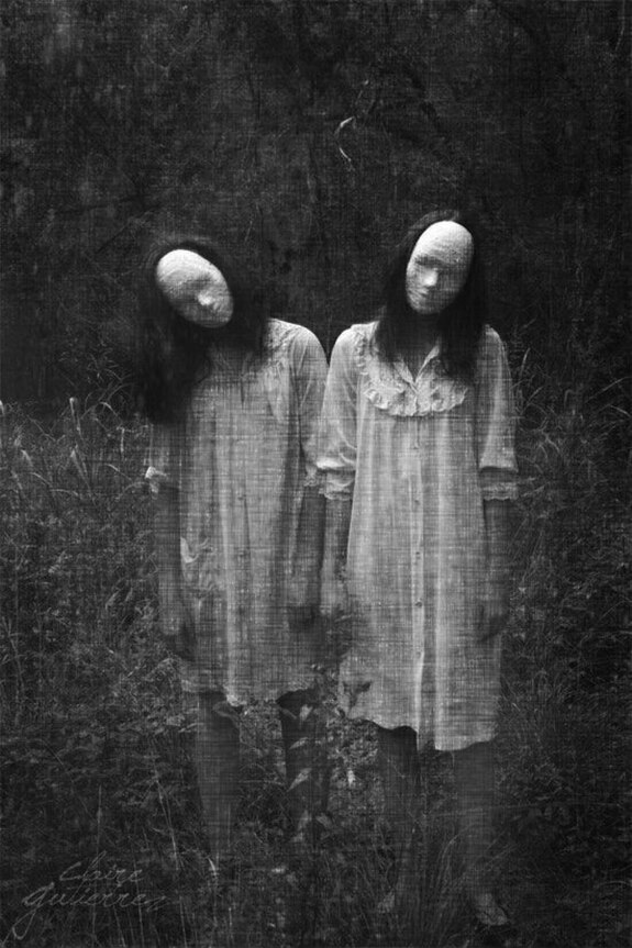 Jerome.C.House (American,1991) Faceless Twins 2025