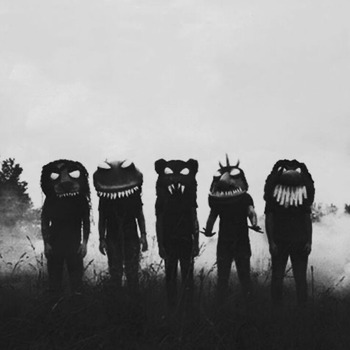 Jerome.C.House (American,1991) Five Monsters in a Field 2025