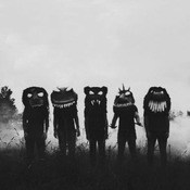 Jerome.C.House (American,1991) Five Monsters in a Field 2025