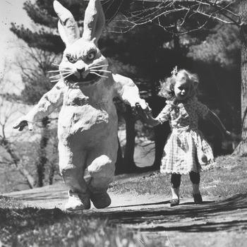 Jerome.C.House (American,1991) Creepy Vintage Easter Bunny 2025