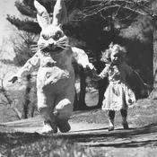 Jerome.C.House (American,1991) Creepy Vintage Easter Bunny 2025