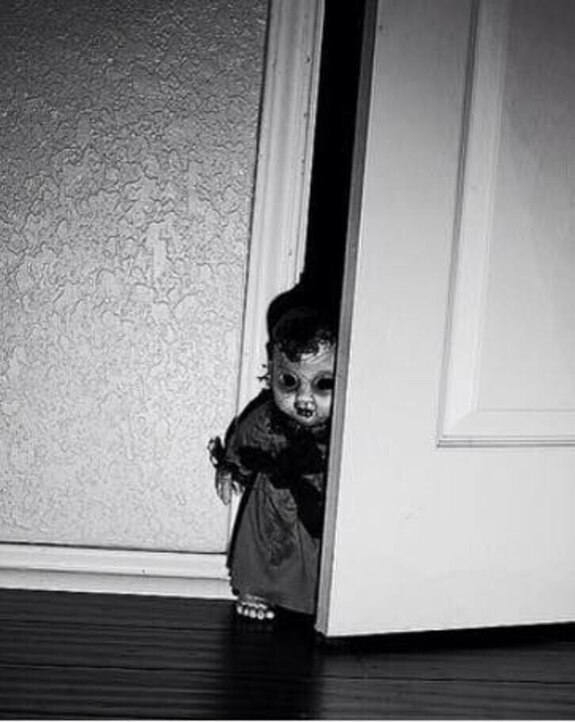 Jerome.C.House (American,1991) Cursed image of a clown 2025