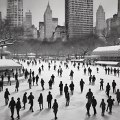 Jerome.C.House (American,1991) Bryant Park NYC 2025