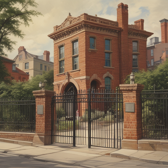 Jerome.C.House (American,1991) Gate House Plaza View 2025