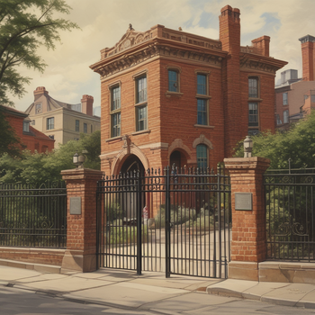 Jerome.C.House (American,1991) Gate House Plaza View 2025