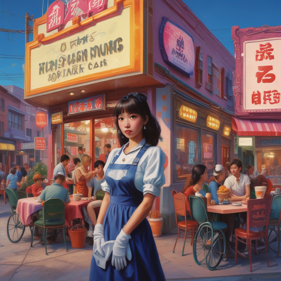 Jerome.C.House (American,1991) Maid Cafe Town 2025