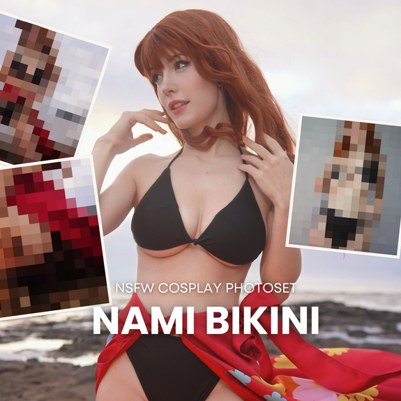 Nami Bikini One Piece - NSFW Cosplay Photoset