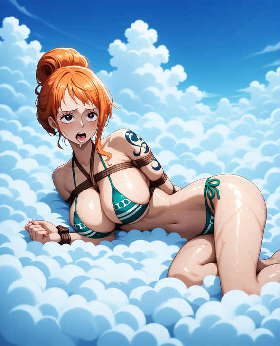 NAMI TIED UP ENJOYING