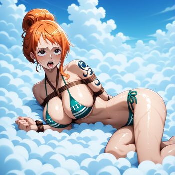 NAMI TIED UP ENJOYING