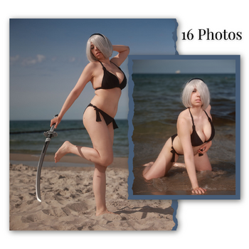 Nier: Automata - 2B - Beach