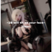 Nier Automata | 2B Will Sit On Your Face | Mini vid