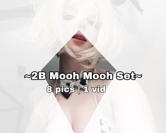 Nier:Automata | Cow 2B Mooh Cow Mini Set