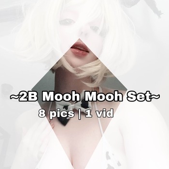 Nier:Automata | Cow 2B Mooh Cow Mini Set