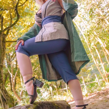 Nylon feet Tsunade