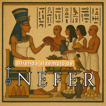 Ofrenda al templo de NEFER