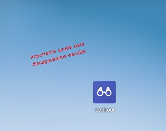 Para ayudarle a los que no ven