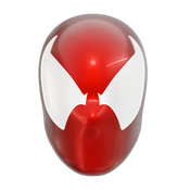 Scarlet Spider Figure inspired Faceshell File